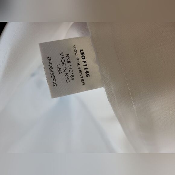 Avenue Montaigne Leo Flare Crop Pants White Stretchy Chic Coastal City Size 12 - Picture 13 of 13